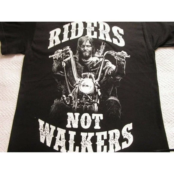 The Walking Dead Riders Not Walkers T-Shirt AMC - Small Cotton - Men/Youth - New - Picture 3 of 7